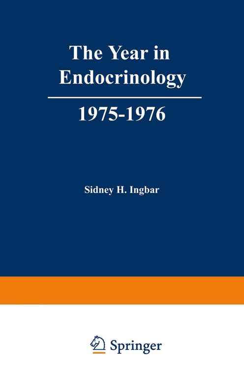 Produktbild: The Year in Endocrinology, 1975&ndash;1976