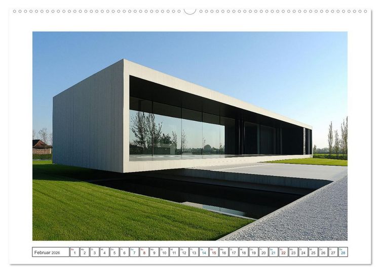 Produktbild: Reduktion auf das Wesentliche (hochwertiger Premium Wandkalender 2026 DIN A2 quer), Kunstdruck in Hochglanz