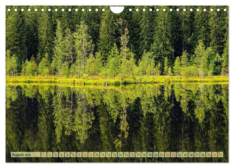 Produktbild: Karseen im Nordschwarzwald (Wandkalender 2026 DIN A4 quer), CALVENDO Monatskalender