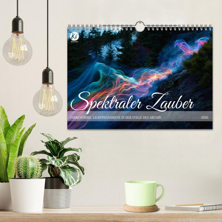 Produktbild: Spektraler Zauber (Wandkalender 2026 DIN A4 quer), CALVENDO Monatskalender