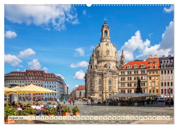 Produktbild: Reise durch Deutschland - Sachsen (Wandkalender 2026 DIN A2 quer), CALVENDO Monatskalender