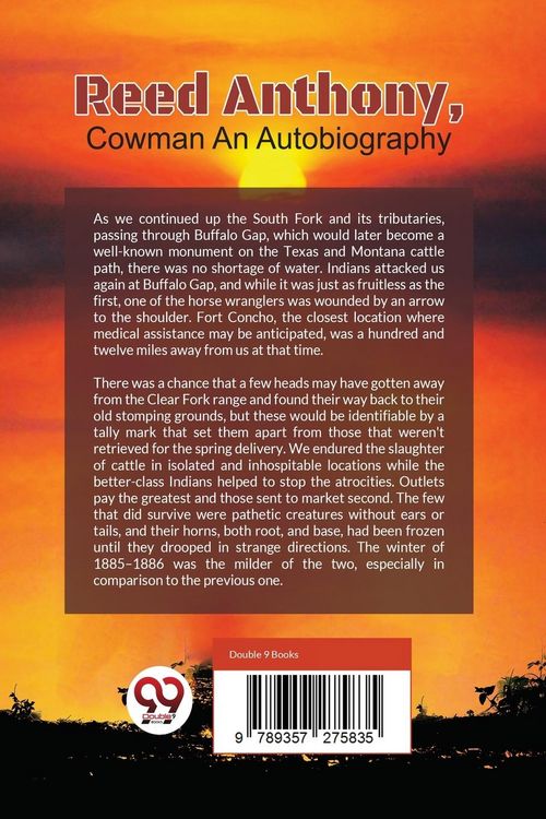 Produktbild: Reed Anthony, Cowman An Autobiography