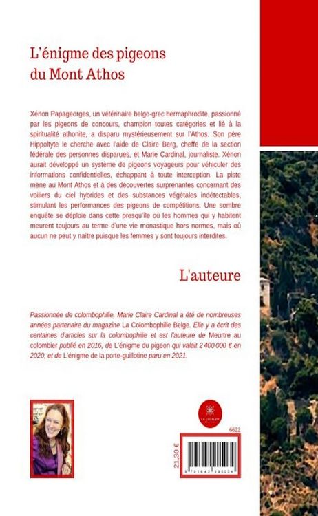 Produktbild: Marie-Claire Cardinal: L'&eacute;nigme des pigeons du Mont Athos