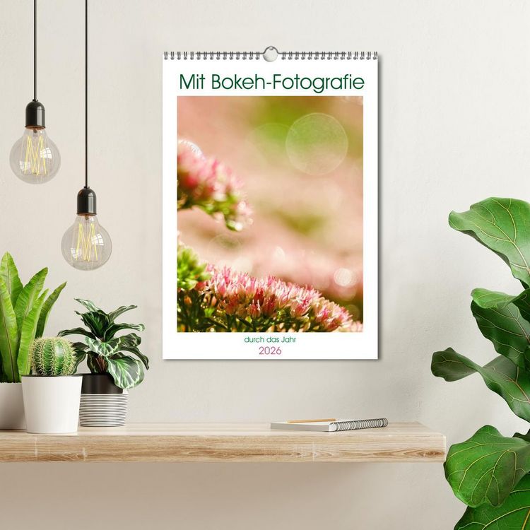 Produktbild: Mit Bokeh-Fotografie durch das Jahr (Wandkalender 2026 DIN A3 hoch), CALVENDO Monatskalender