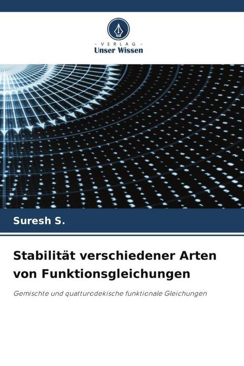 Produktbild: Stabilit&auml;t verschiedener Arten von Funktionsgleichungen