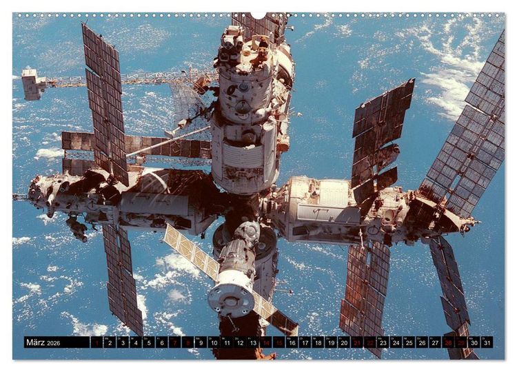 Produktbild: Auftrag im Weltall. Astronauten und Raumfahrt (Wandkalender 2026 DIN A2 quer), CALVENDO Monatskalender