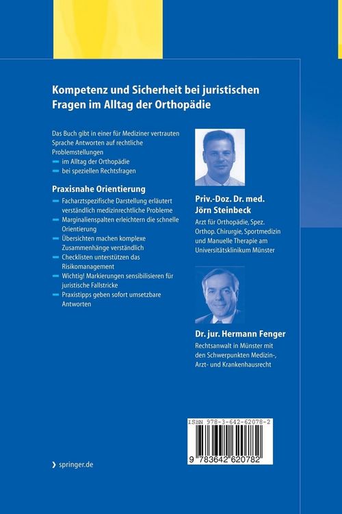Produktbild: Orthop&auml;die und Recht