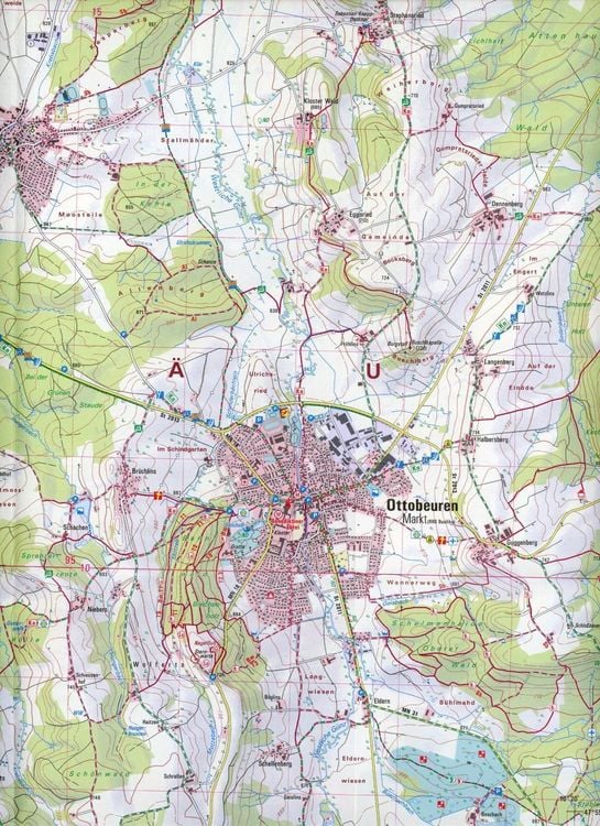 Produktbild: Bad Gr&ouml;nenbach 1:25 000
