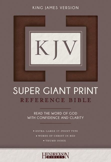 Produktbild: KJV Super Giant Print Bible