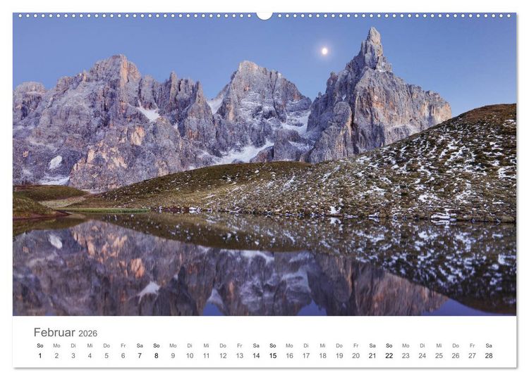 Produktbild: Die Sch&ouml;nheit der Alpen (hochwertiger Premium Wandkalender 2026 DIN A2 quer), Kunstdruck in Hochglanz