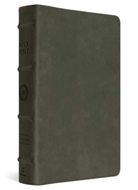 Produktbild: ESV Heirloom Bible, Veritas: Single Column Edition (Cowhide, Tuscan Green)