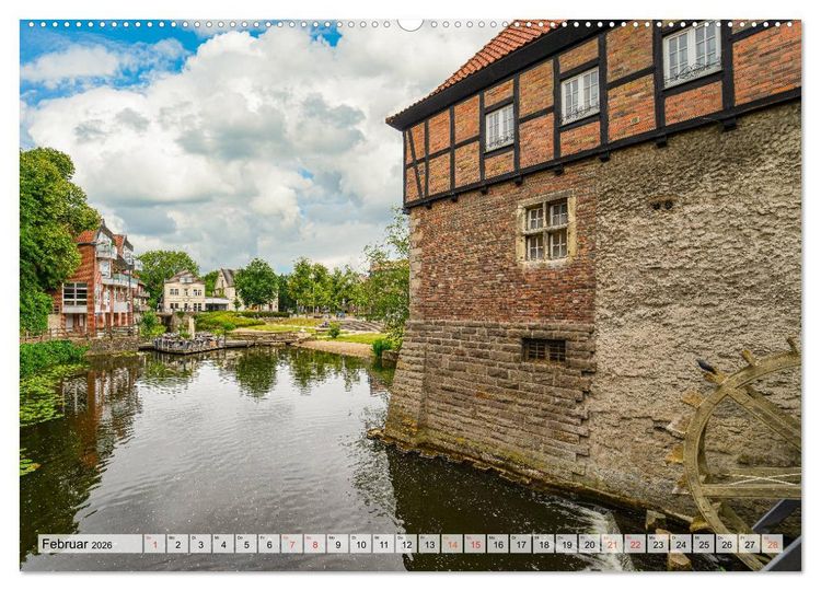 Produktbild: L&uuml;dinghausen Impressionen (Wandkalender 2026 DIN A2 quer), CALVENDO Monatskalender