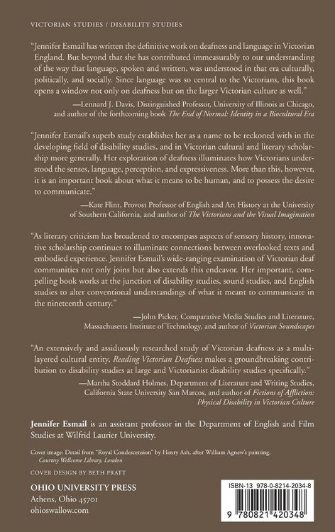 Produktbild: Reading Victorian Deafness
