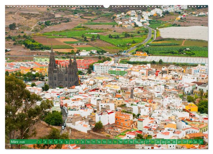 Produktbild: Gran Canaria 2026 (hochwertiger Premium Wandkalender 2026 DIN A2 quer), Kunstdruck in Hochglanz