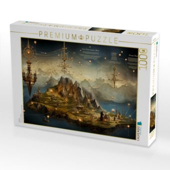 Produktbild: CALVENDO Puzzle Gebirge | 1000 Teile Lege-Gr&ouml;&szlig;e 64x48cm Foto-Puzzle f&uuml;r gl&uuml;ckliche Stunden
