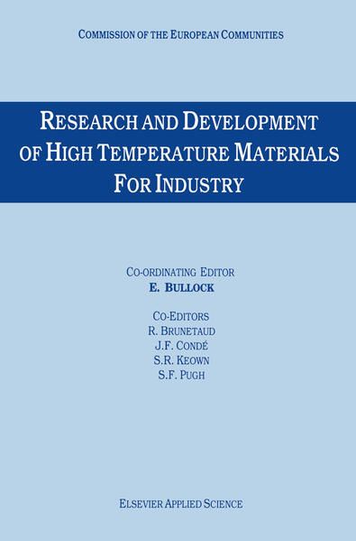 Produktbild: Research and Development of High Temperature Materials for Industry