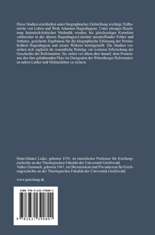 Produktbild: Johannes Bugenhagen Pomeranus &ndash; Vom Reformer zum Reformator