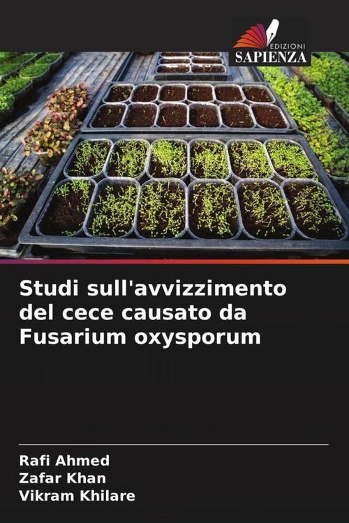 Produktbild: Studi sull'avvizzimento del cece causato da Fusarium oxysporum