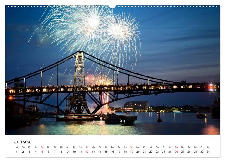 Produktbild: Maritime Impressionen Wilhelmshaven (Wandkalender 2026 DIN A2 quer), CALVENDO Monatskalender