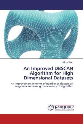 Produktbild: Shah, G: Improved DBSCAN Algorithm for High Dimensional Data