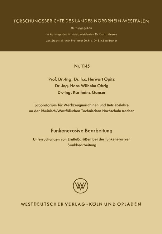Produktbild: Funkenerosive Bearbeitung