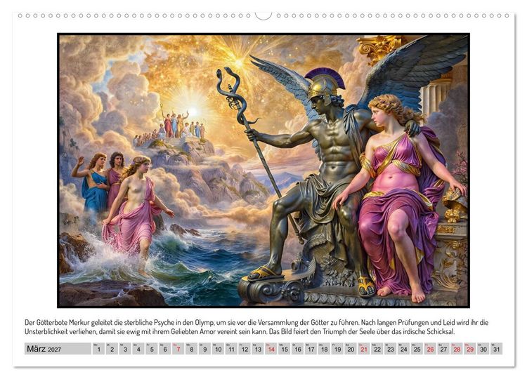 Produktbild: G&ouml;tter, Helden und Emotionen im Kinosaal (Wandkalender 2027 DIN A2 quer), CALVENDO Monatskalender