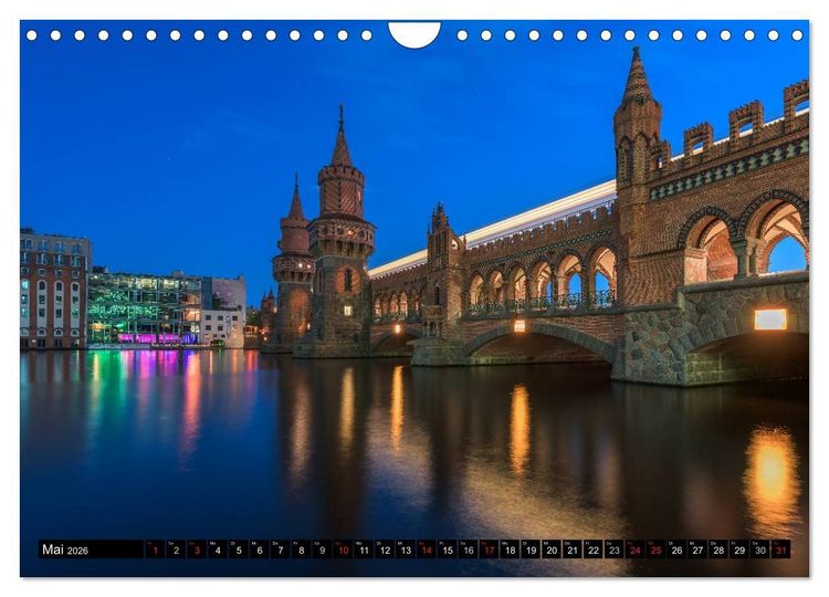 Produktbild: Berlin - Faszination Hauptstadt (Wandkalender 2026 DIN A4 quer), CALVENDO Monatskalender