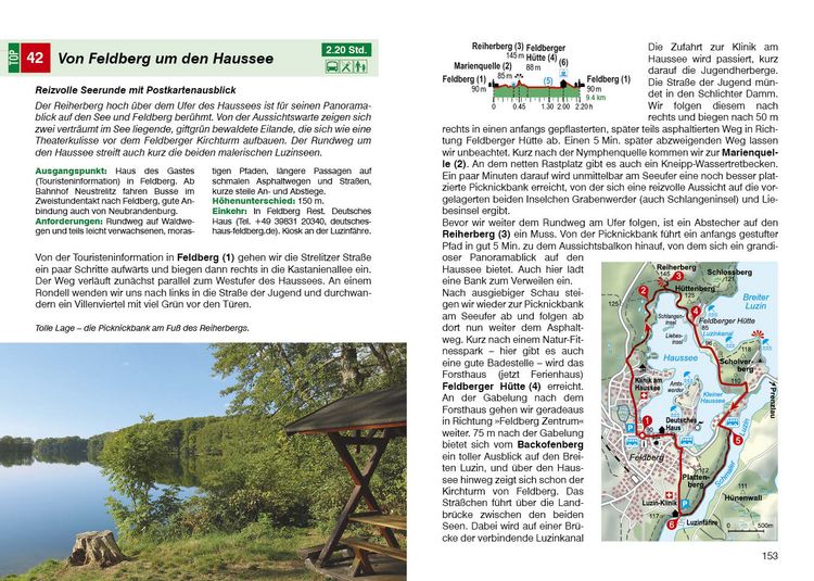 Produktbild: ROTHER Wanderf&uuml;hrer Mecklenburgische Seenplatte. 45 Touren im &raquo;Land der tausend Seen&laquo; &ndash; mit Nationalpark M&uuml;ritz
