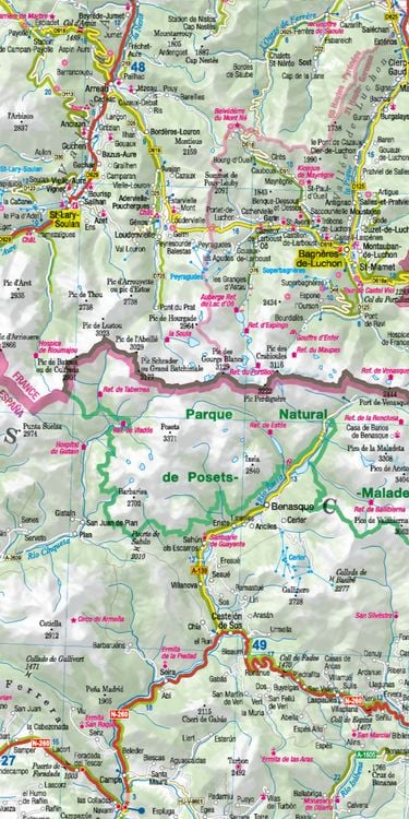 Produktbild: MoTourMaps Pyren&auml;en (Frankreich &bull; Spanien) 1:300.000