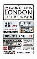 Produktbild: London Book of Lists
