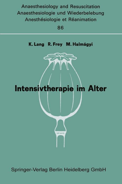 Produktbild: Intensivtherapie im Alter