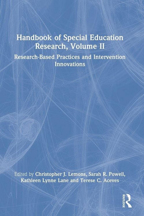 Produktbild: Handbook of Special Education Research, Volume II