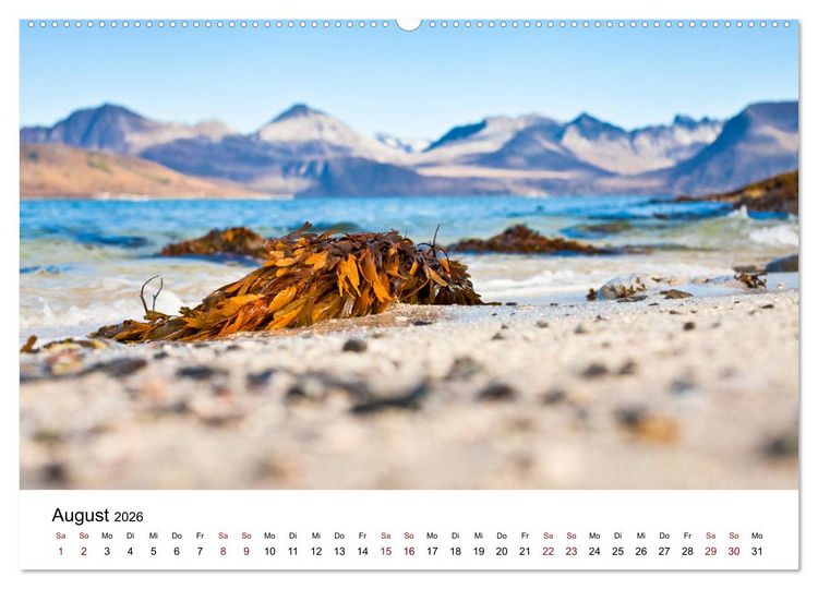 Produktbild: Skandinavien - Hoch im Norden (hochwertiger Premium Wandkalender 2026 DIN A2 quer), Kunstdruck in Hochglanz