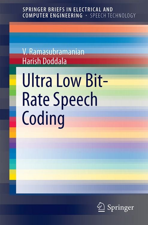 Produktbild: Ultra Low Bit-Rate Speech Coding