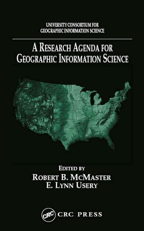 Produktbild: A Research Agenda for Geographic Information Science