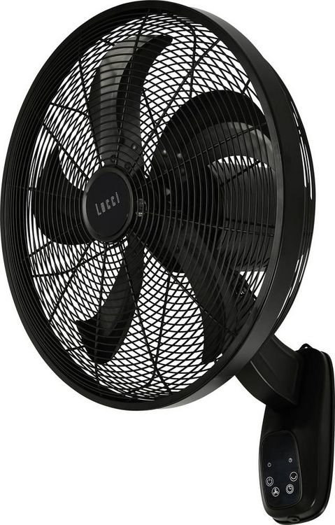 Produktbild: Lucci AIR Glide DC WV Schwarz Wandventilator 36W Schwarz