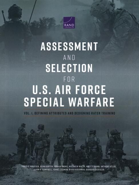 Produktbild: Assessment and Selection for U.S. Air Force Special Warfare