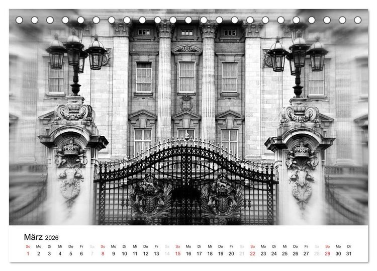 Produktbild: London (Tischkalender 2026 DIN A5 quer), CALVENDO Monatskalender