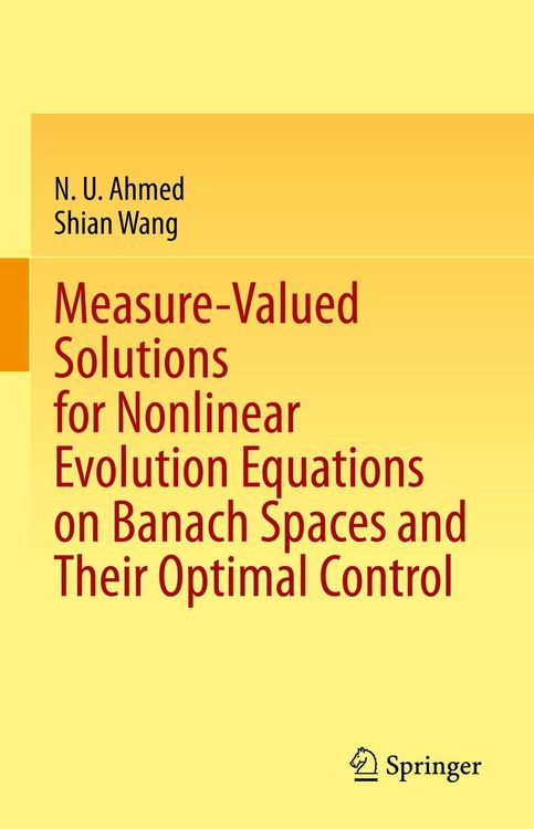 Produktbild: Measure-Valued Solutions for Nonlinear Evolution Equations on Banach Spaces and Their Optimal Control