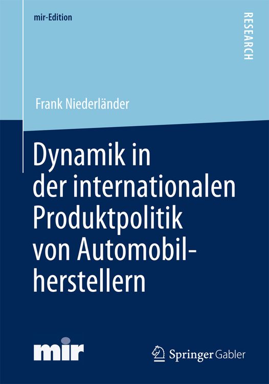 Produktbild: Dynamik in der internationalen Produktpolitik von Automobilherstellern
