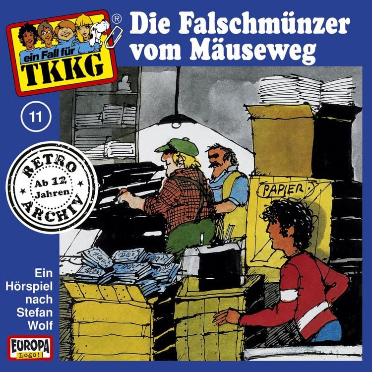 Produktbild: TKKG - Folge 11: Die Falschm&uuml;nzer vom M&auml;useweg