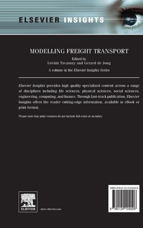 Produktbild: Modelling Freight Transport