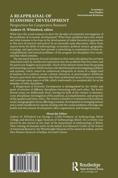 Produktbild: A Reappraisal of Economic Development