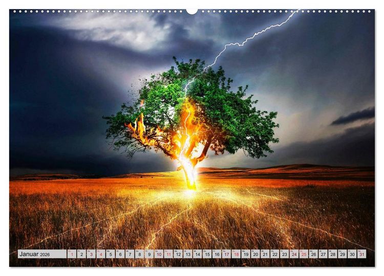 Produktbild: Surrealer Traum (Wandkalender 2026 DIN A2 quer), CALVENDO Monatskalender