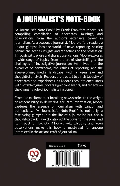 Produktbild: A Journalist's Note-Book