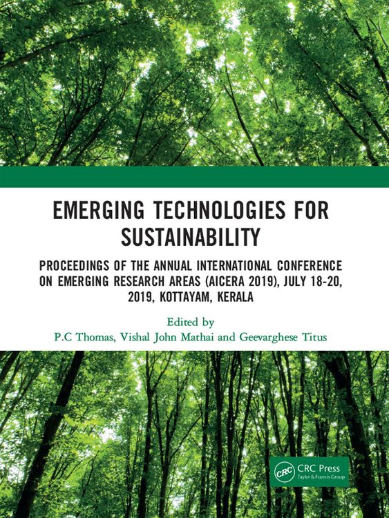 Produktbild: Emerging Technologies for Sustainability