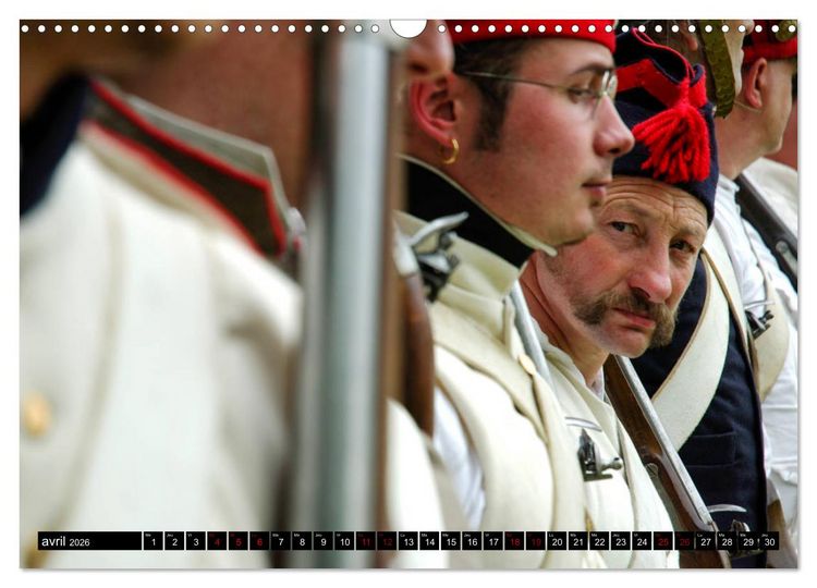 Produktbild: Waterloo - Juin 1815: la derni&egrave;re carte de Napol&eacute;on (Calendrier mural 2026 DIN A3 vertical), CALVENDO calendrier mensuel