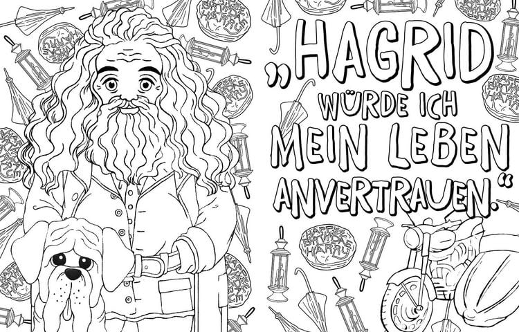 Produktbild: Aus den Filmen zu Harry Potter: Zauberhaftes Malbuch