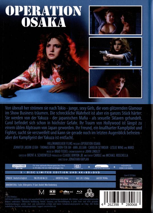 Produktbild: Operation Osaka - Mediabook - Cover B - Limited Edition auf 333 St&uuml;ck (4K Ultra HD) (+ Bluray+DVD)