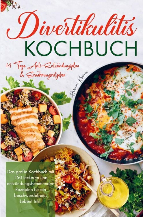 Produktbild: Divertikulitis Kochbuch für ein beschwerdefreies Leben!